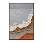 Handmade Abstract Seascape Oil Painting NAYVOSEA059