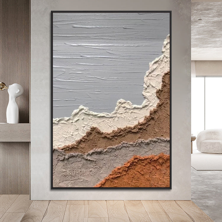 Handmade Abstract Seascape Oil Painting NAYVOSEA059