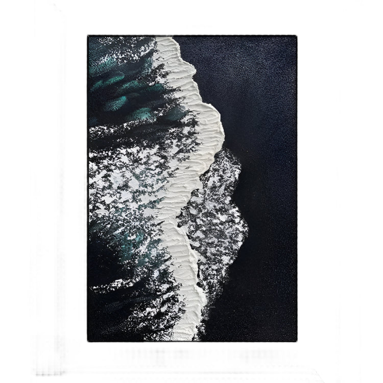 Handmade Abstract Seascape Oil Painting NAYVOSEA060