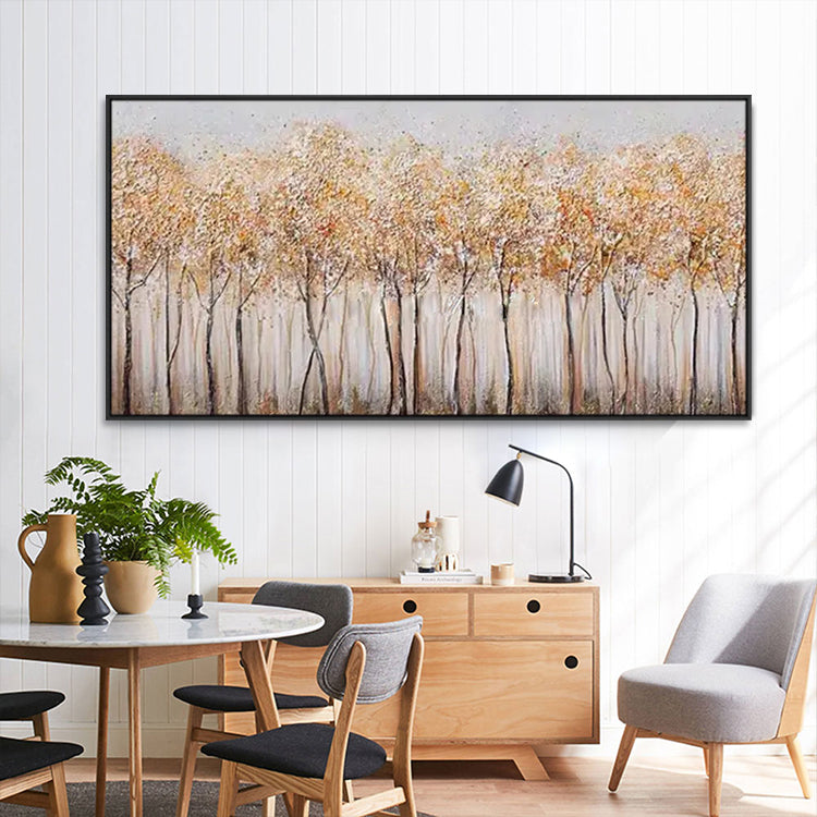 Handmade Abstract Landscape Oil Painting NAYVOLAN036