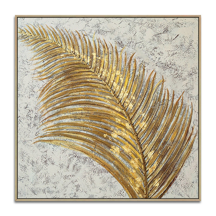 Handmade Abstract Flowers Oil Painting NAYVOFLO060