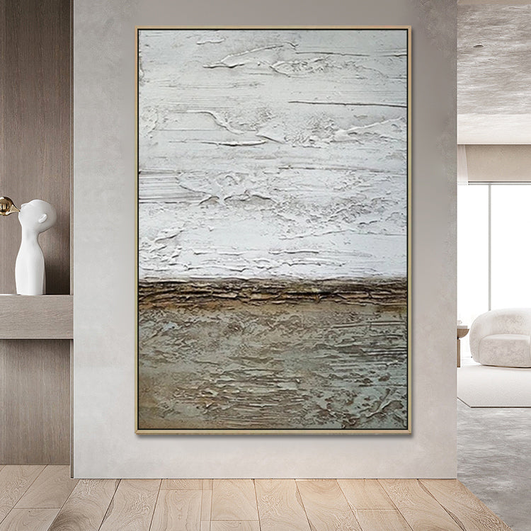Handmade Abstract Seascape Oil Painting NAYVOSEA066