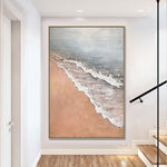 Handmade Abstract Seascape Oil Painting NAYVOSEA068
