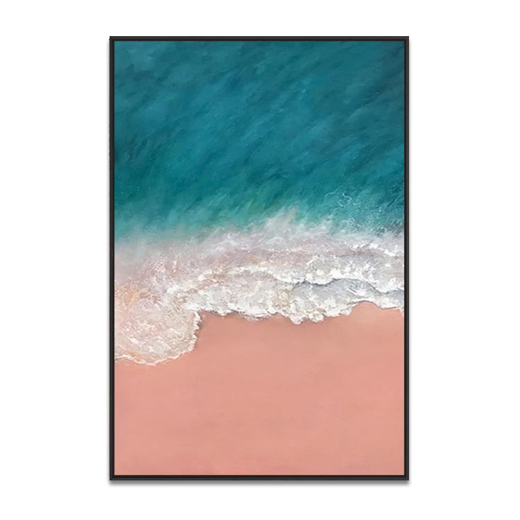 Handmade Abstract Seascape Oil Painting NAYVOSEA070