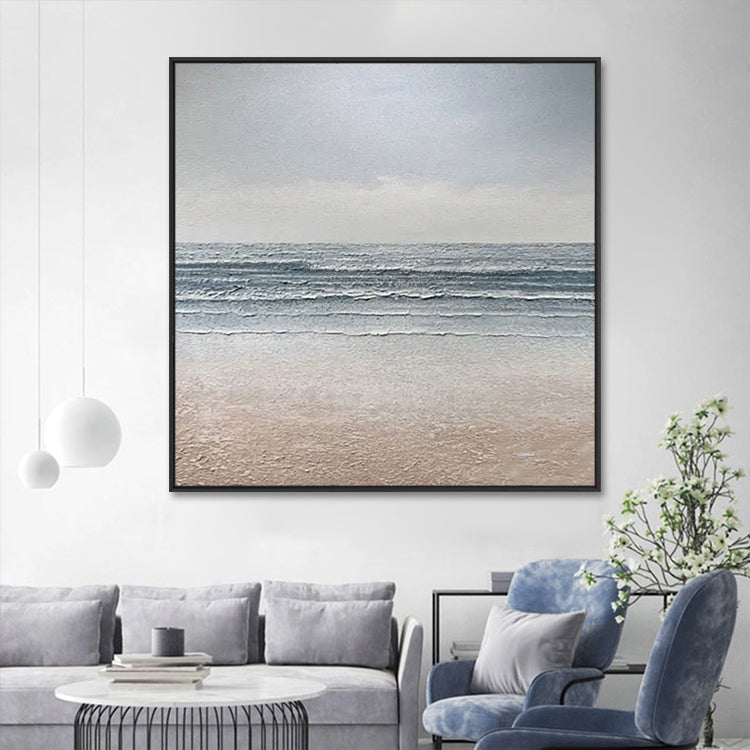 Handmade Abstract Seascape Oil Painting NAYVOSEA071