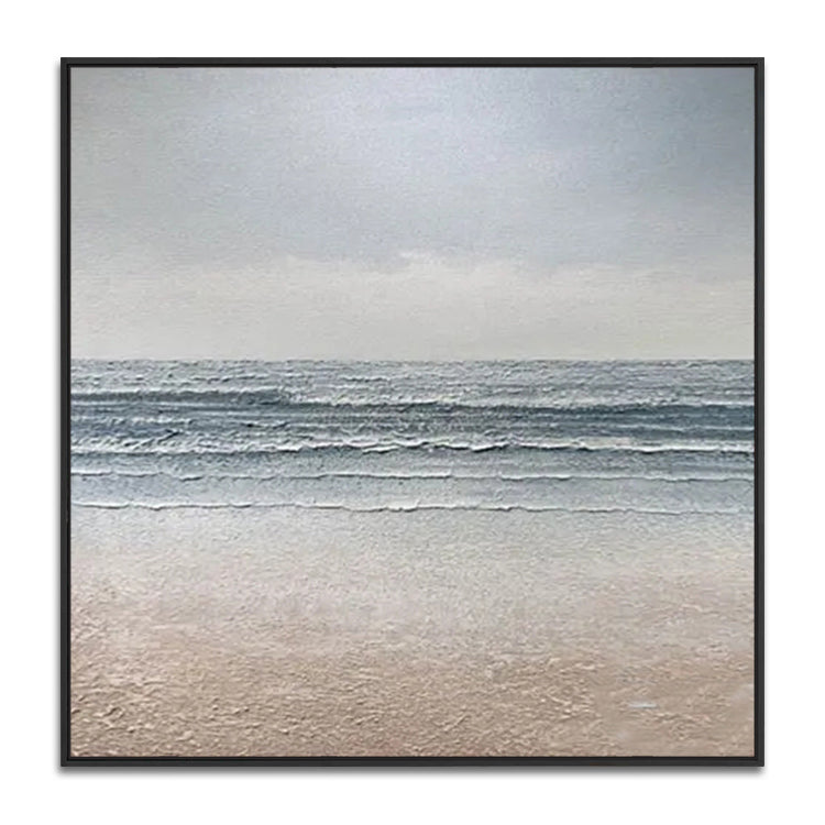 Handmade Abstract Seascape Oil Painting NAYVOSEA071