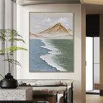 Handmade Abstract Seascape Oil Painting NAYVOSEA072
