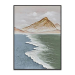 Handmade Abstract Seascape Oil Painting NAYVOSEA072