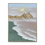 Handmade Abstract Seascape Oil Painting NAYVOSEA073