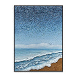 Handmade Abstract Seascape Oil Painting NAYVOSEA074