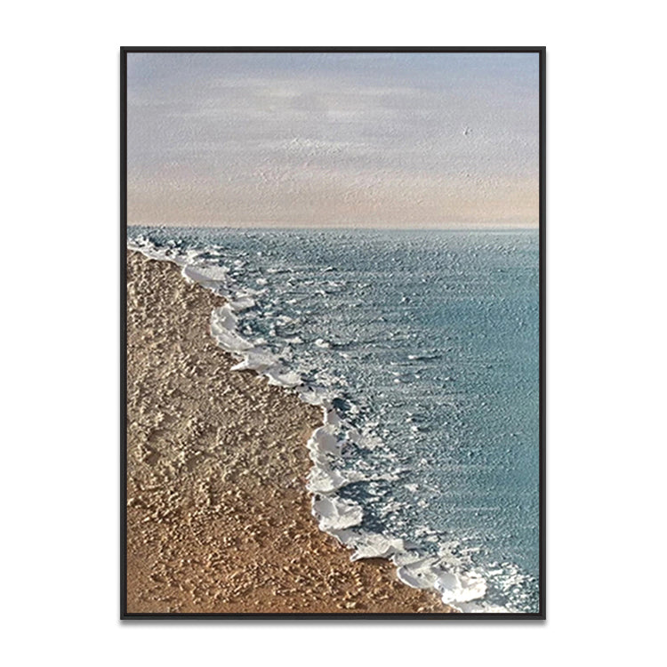 Handmade Abstract Seascape Oil Painting NAYVOSEA075