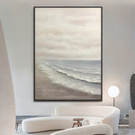 Handmade Abstract Seascape Oil Painting NAYVOSEA078