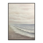 Handmade Abstract Seascape Oil Painting NAYVOSEA078