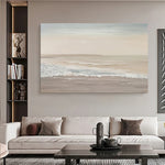 Handmade Abstract Seascape Oil Painting NAYVOSEA079