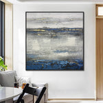 Handmade Abstract Seascape Oil Painting NAYVOSEA085