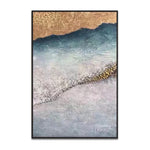 Handmade Abstract Seascape Oil Painting NAYVOSEA087