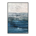 Handmade Abstract Seascape Oil Painting NAYVOSEA088