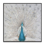 Handmade Abstract Animals Oil Painting NAYVOANI0033