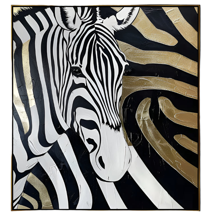 Handmade Abstract Animals Oil Painting NAYVOANI0035