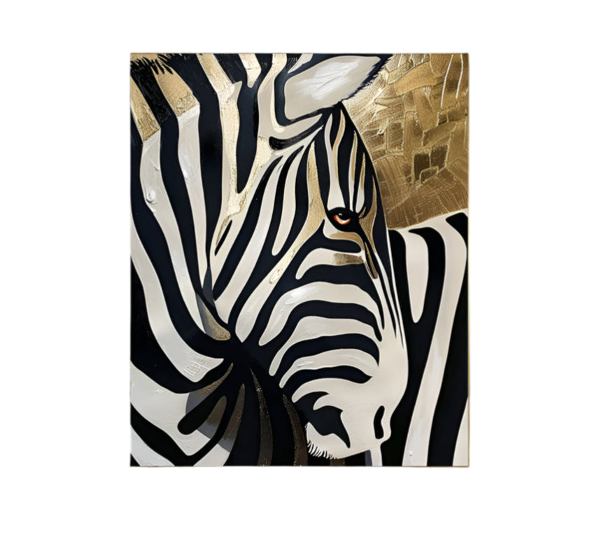 Handmade Abstract Animals Oil Painting NAYVOANI0037