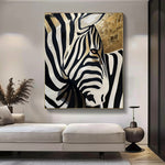 Handmade Abstract Animals Oil Painting NAYVOANI0037