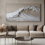 Handmade Abstract Seascape Oil Painting NAYVOSEA106