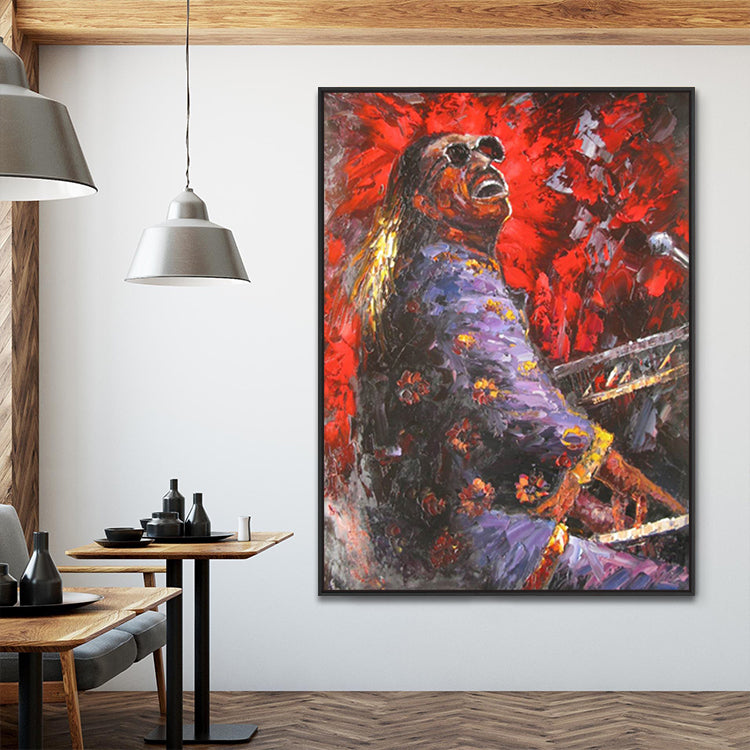 Handmade Abstract Figures Oil Painting NAYVOFIG033