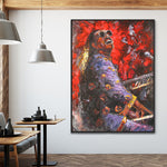 Handmade Abstract Figures Oil Painting NAYVOFIG033