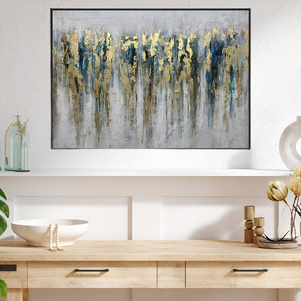 Handmade Abstract Oil Painting NAYVOABS0010