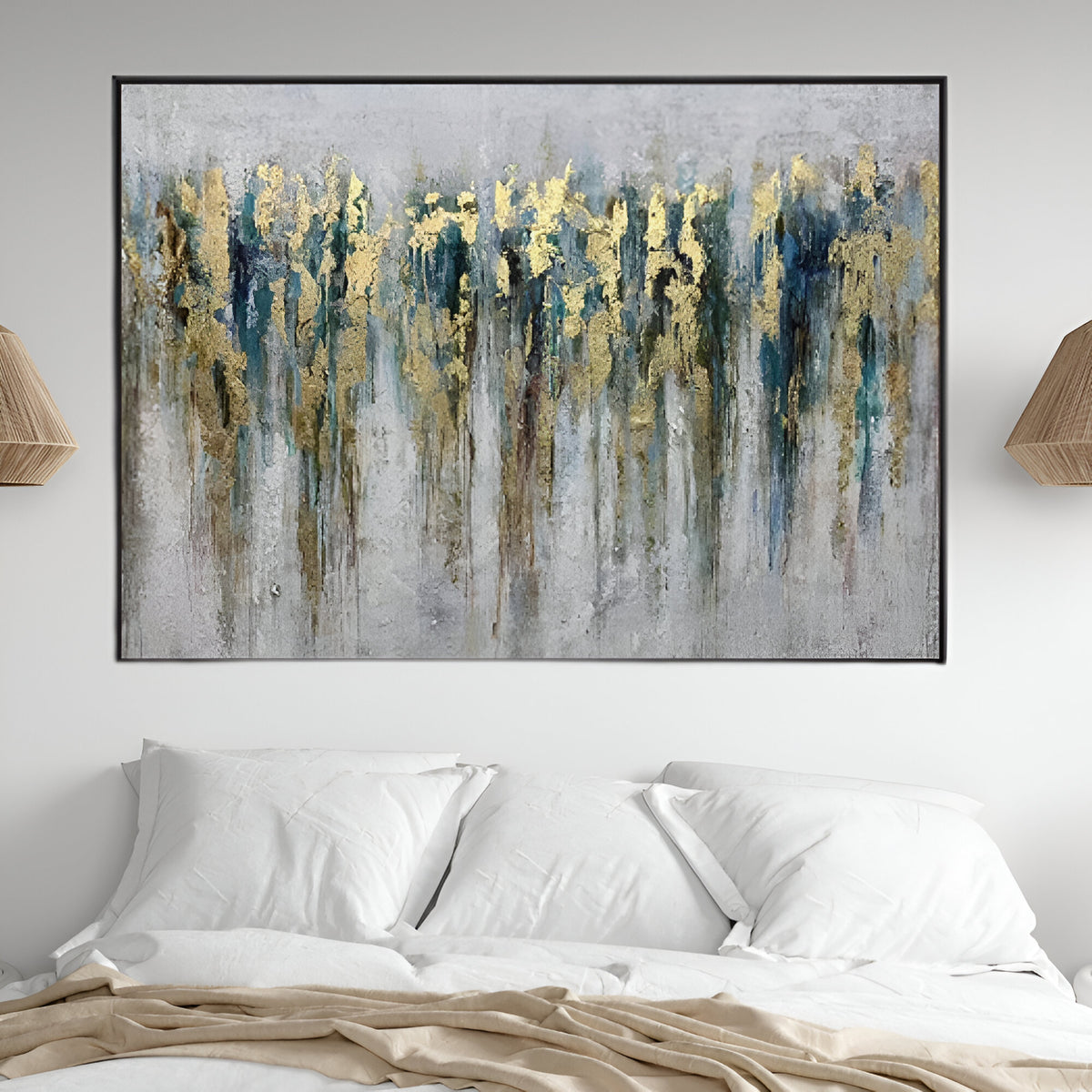 Handmade Abstract Oil Painting NAYVOABS0010
