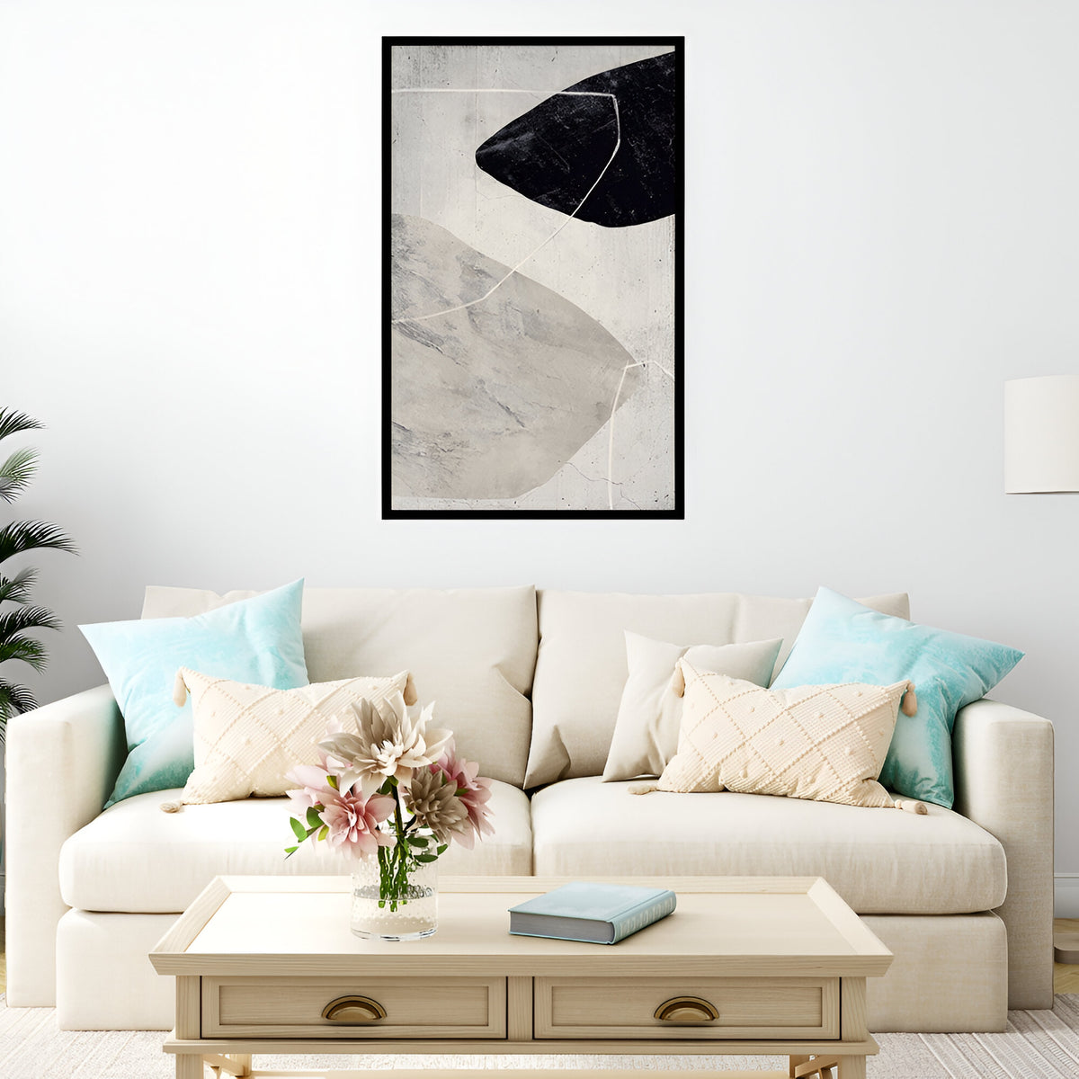 Handmade Abstract Oil Painting NAYVOABS0012