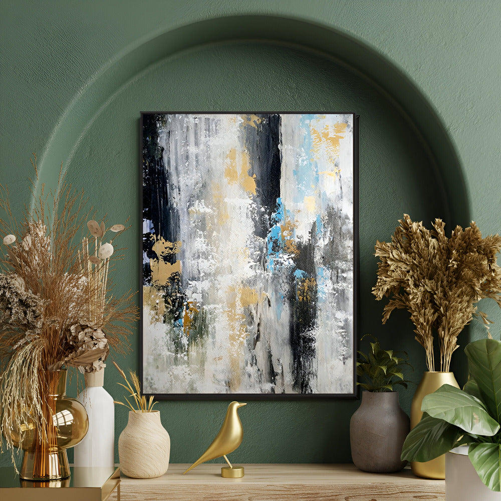 Handmade Abstract Oil Painting NAYVOABS0015