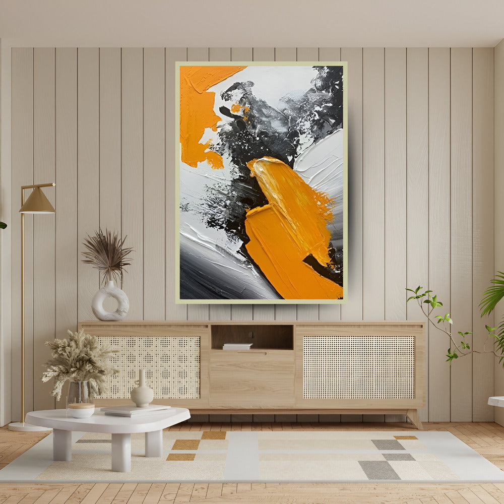 Handmade Abstract Oil Painting NAYVOABS0027