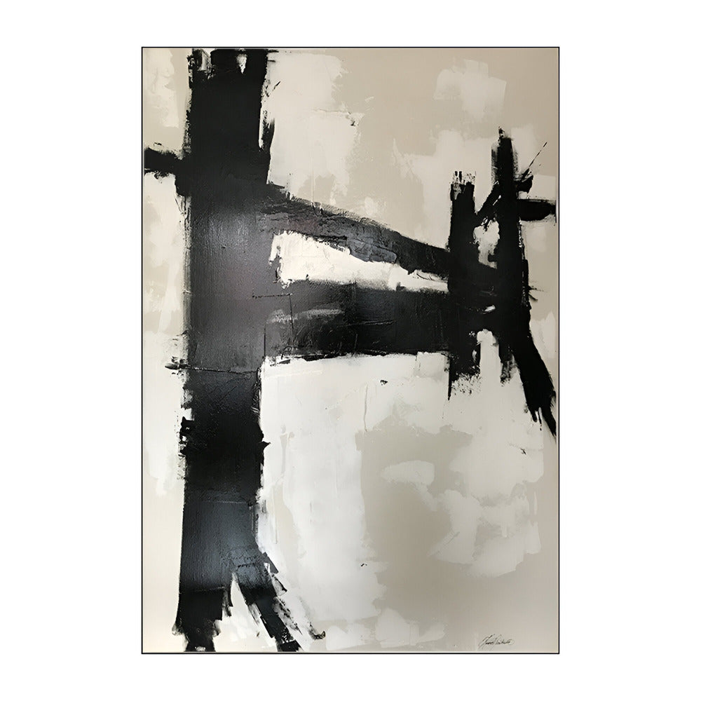 Handmade Abstract Oil Painting NAYVOABS0040