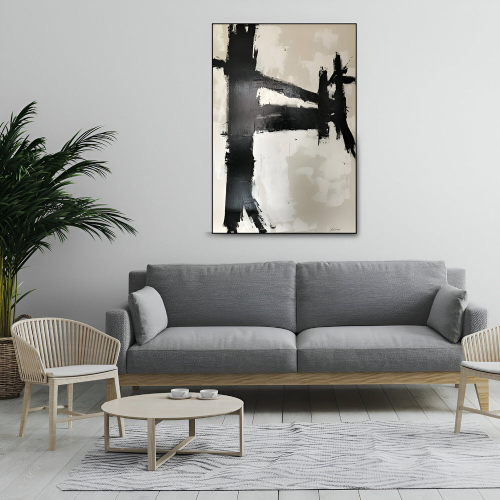 Handmade Abstract Oil Painting NAYVOABS0040