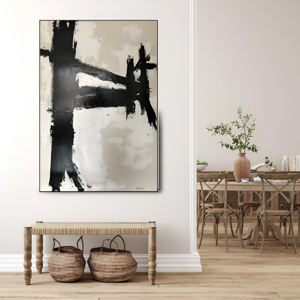 Handmade Abstract Oil Painting NAYVOABS0040
