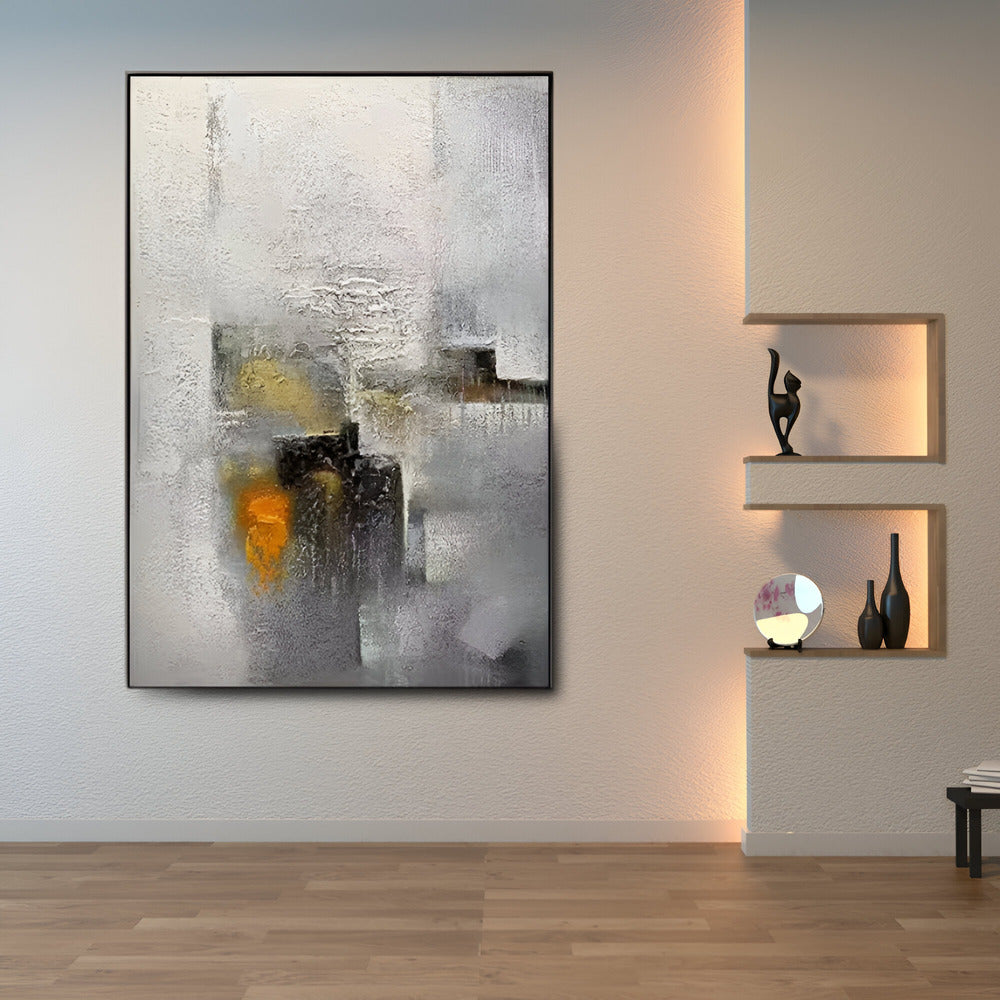 Handmade Abstract Oil Painting NAYVOABS0049