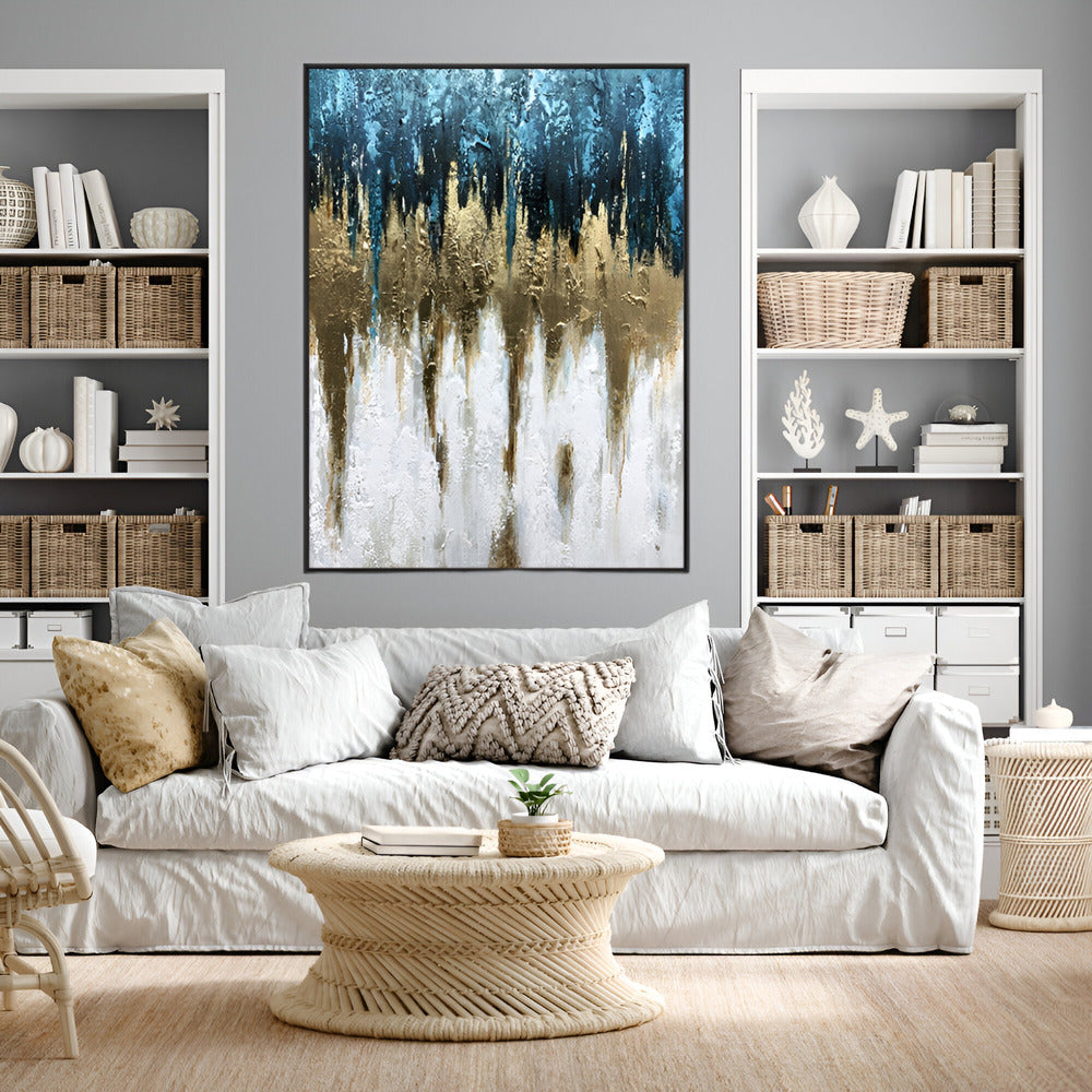 Handmade Abstract Oil Painting NAYVOABS006
