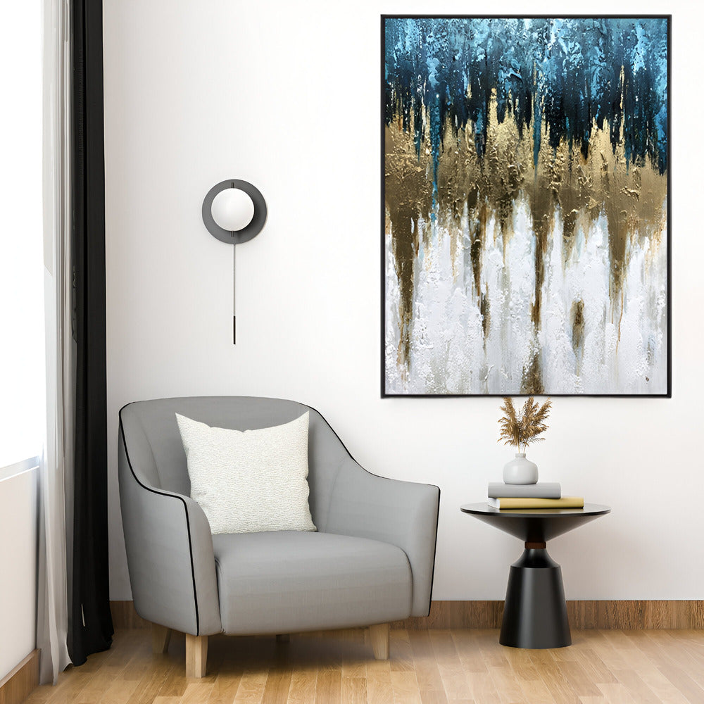 Handmade Abstract Oil Painting NAYVOABS006