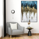 Handmade Abstract Oil Painting NAYVOABS006