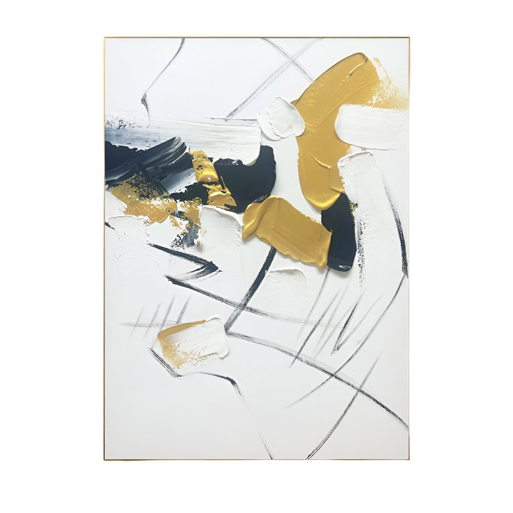 Handmade Abstract Oil Painting NAYVOABS0079