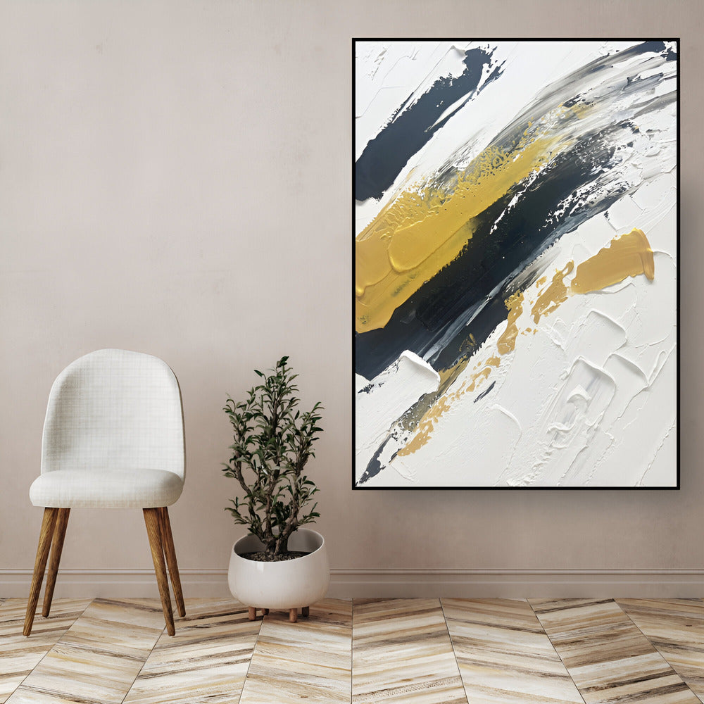 Handmade Abstract Oil Painting NAYVOABS0081