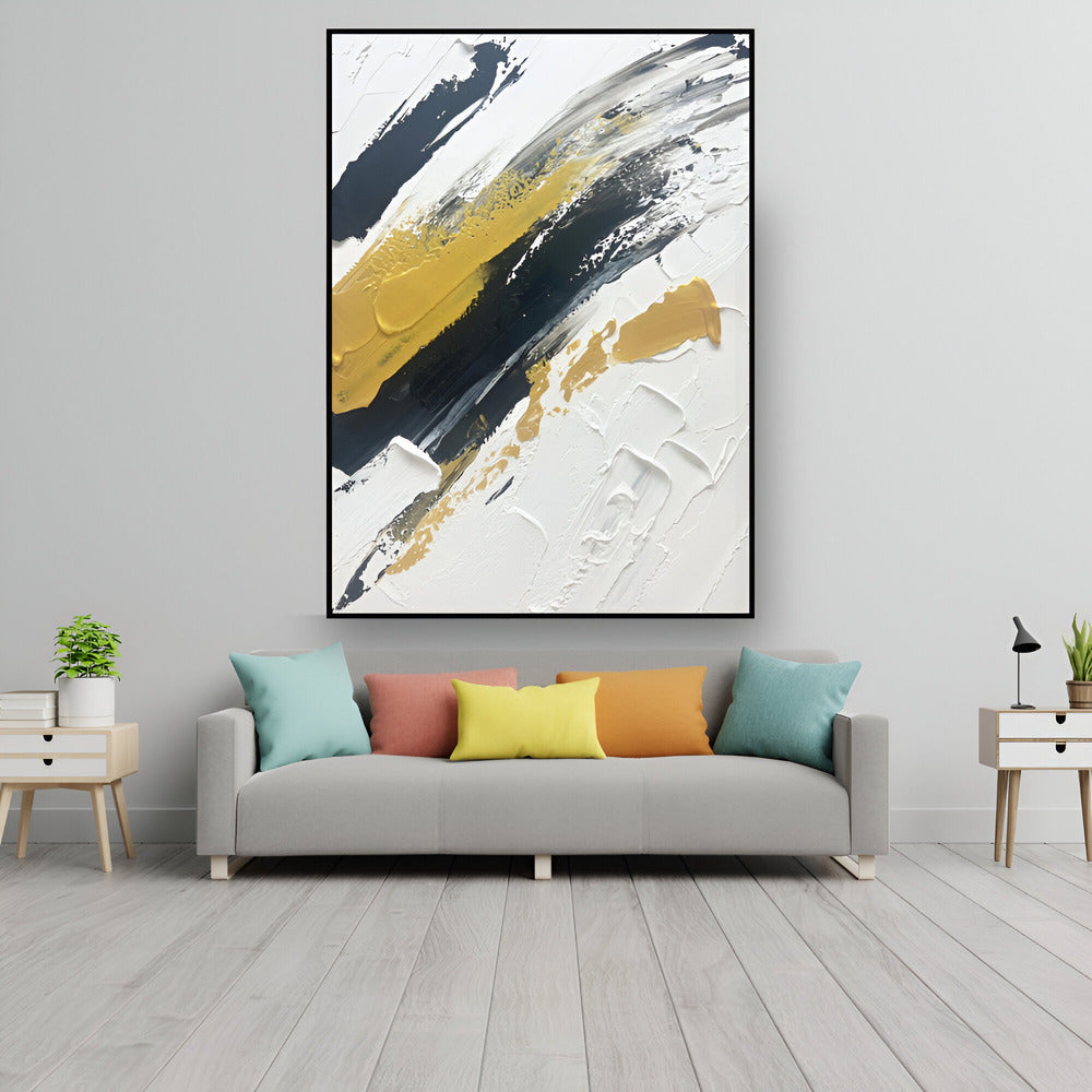 Handmade Abstract Oil Painting NAYVOABS0081