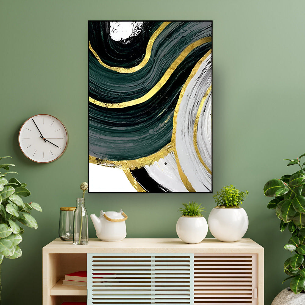 Handmade Abstract Oil Painting NAYVOABS0093