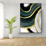 Handmade Abstract Oil Painting NAYVOABS0093