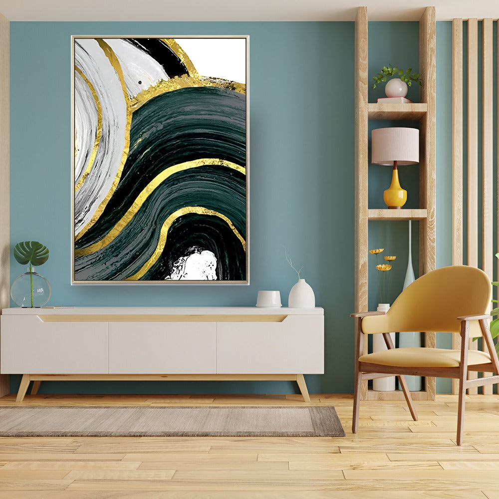 Handmade Abstract Oil Painting NAYVOABS0094