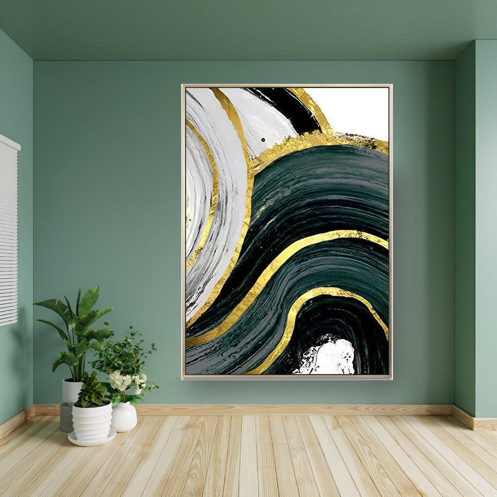 Handmade Abstract Oil Painting NAYVOABS0094