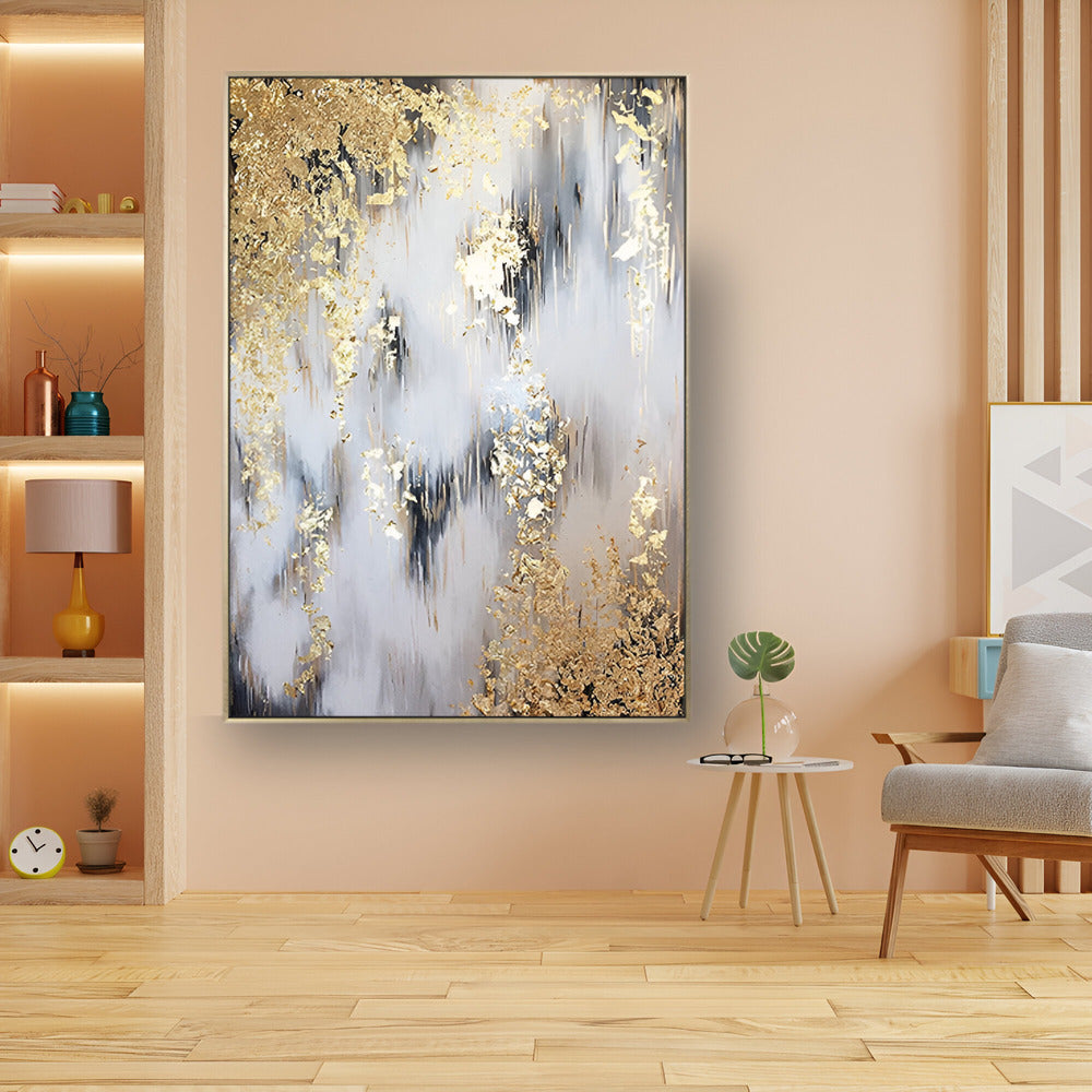 Handmade Abstract Oil Painting NAYVOABS0095