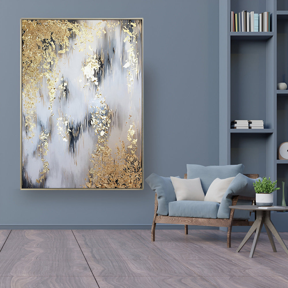 Handmade Abstract Oil Painting NAYVOABS0095