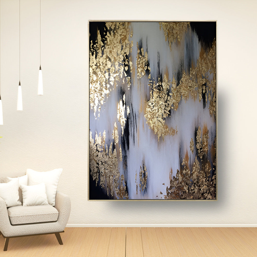 Handmade Abstract Oil Painting NAYVOABS0096
